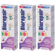 biorepair dentifricio kids uva 0/6 anni 3x50 ml