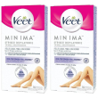 veet® minima™ strisce depilatorie 2x1 st