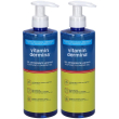 vitamin dermina gel detergente lenitivo 2x500 ml