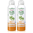 equilibra® aloe latte spray solare spf 30 2x150 ml