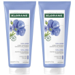 klorane balsamo dopo-shampoo avvolgente e volumizzante al lino bio 200