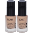 korff cure make up fondotinta fluido effetto lifting glow 03 2x30 ml