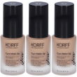 korff cure make up fondotinta fluido effetto lifting glow 03 3x30 ml