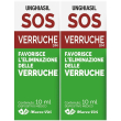 unghiasil sos verruche flacone con pennellino 2x10 ml