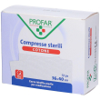 profar® compresse sterili in cotone 36 x 40 cm 6x12 pz
