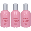 l’erbolario profumo 3 rosa 3x50 ml