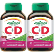 jamieson vitamina c 500 + d compresse 2x75 pz