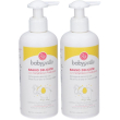 babygella bagno delicato con complesso prebiotico dispenser 2x250 ml