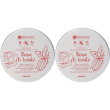 la saponaria crema mani rosa e karite'crem 2x60 ml