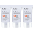 korff sun repair fluido viso lenitivo spf 50+ 3x40 ml