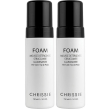 chrissie foam mousse detergente struccante illuminante 2x150 ml