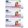 virbac allerderm spot on cani sotto 10 kg - 6 pipette da 2ml 3x6x2 ml