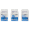 interprox conical 6 scovolini celesti, anti-placca e anti-carie per sp
