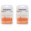 interprox super micro 6 scovolini arancioni, anti-placca e anti-carie