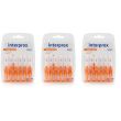 interprox super micro 6 scovolini arancioni, anti-placca e anti-carie