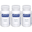 pure encapsulations acido folico 30 capsule 3x30 pz