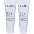 lovren crema colorata 7 effetti viso decollete colore b2 medio scura 2