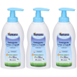 humana babycare detergente corpo e capelli 3x300 ml sapone liquido