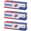 gelovis gel gambe 3x150 ml