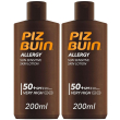 piz buin allergy sun sensitive skin lotion spf 50+ molto alta 2x200 ml