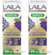 laila dormibene gocce 2x20 ml soluzione orale