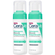 cerave mousse detergente riequilibrante, per pelli sensibili da normal