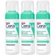 cerave mousse detergente riequilibrante, per pelli sensibili da normal