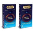 durex nude sensation xl 2x6 st