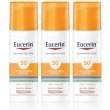 eucerin® oil control tinted crema viso spf50+ tonalità media 50 ml 3x5