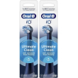 oral-b io ultimate clean testine di ricambio nere 2x1 st