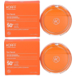 korff sun secret fondotinta compatto solare spf50+ tonalità 02 kis