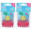 scovolino tepe® original rosa 2x6 pz spazzolino da denti