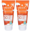 rilastil® sun system leche velluto spf50+ 2x100 ml