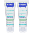 mustela® crema stelatopia emolliente viso pelle atopica 2x40 ml