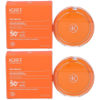 korff sun secret fondotinta compatto solare spf50+ tonalità 01 amber 2
