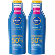 nivea sun latte solare protect & hydrate spf50+ 200 ml, crema solare 5