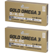 olimp gold omega 3 d3+k2 sport edition capsule 2x76 g