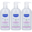 mustela gel detergente intimo 3x300 ml