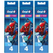 oral-b kids spiderman testine ricambio 3x4 st