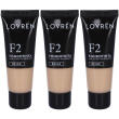 lovren fondotinta colore f2 beige 3x25 ml