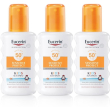 eucerin sensitive protect kids sun spray spf 50+ 200 ml 3x200