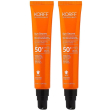 korff sun secret fluido viso antimacchie effetto matt spf50+ 2x50 ml