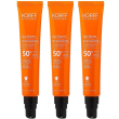 korff sun secret fluido viso antimacchie effetto matt spf50+ 3x50 ml