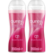 durex massage 2 in 1 gel massaggio corpo e lubrificante guarana' 200 m