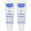 mustela trattamento crosta lattea crema 2x40 ml emulsione
