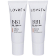 lovren crema colorata 7 effetti viso decollete colore bb1 media 2x25 m