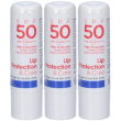 ultrasun lip protection & care spf 50 3x4,8 g