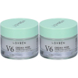 lovren v6 crema viso hydra calm effect pelli sensibili 2x30 ml