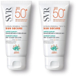 svr sun secure ecran mineral teintè pelli secche spf50+ 2x50 ml crema