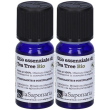 la saponaria olio essenziale di tea tree bio 2x10 ml